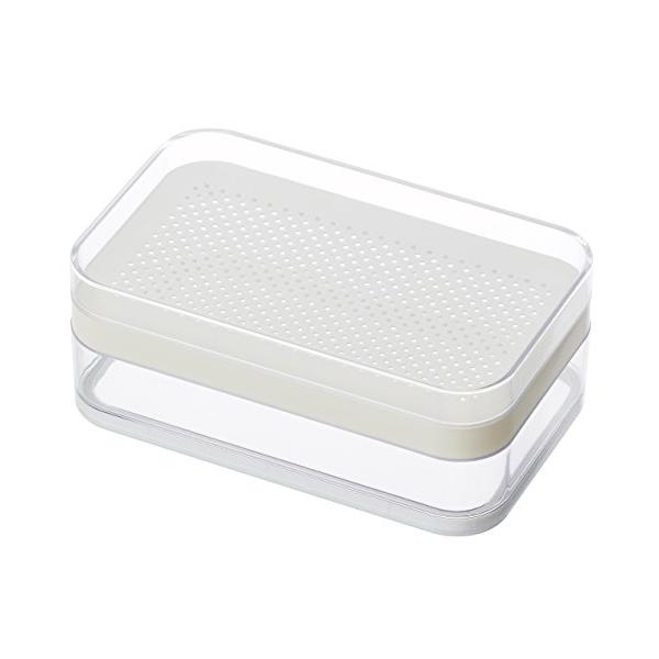 ※併売のため、在庫切れの際はご了承ください。発送委託により倉庫業者がお届けする場合がございます※サイズ:幅9.9×奥行15.9×高さ6.2cm本体重量:162g素材・材質:フタ・本体=AS樹脂 おろしプレート=ポリアセタール すべり止め=E...