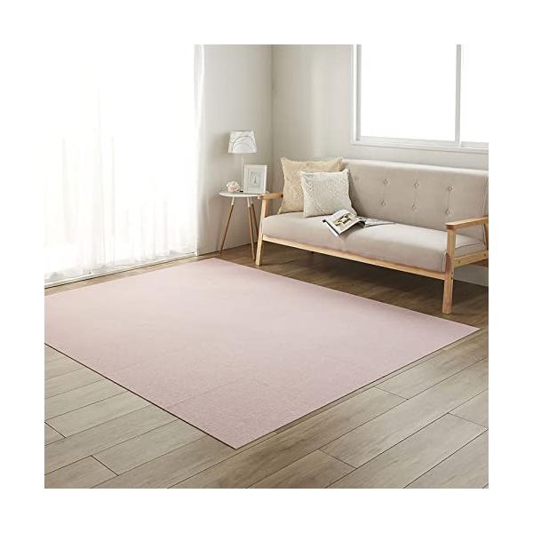 ※併売のため、在庫切れの際はご了承ください。発送委託により倉庫業者がお届けする場合がございます※【おくだけ吸着】 床に置くだけでズレない特殊加工サイズ : 10枚組 【2m2、1.3畳分】 45×45cm(厚み4mm)、重量:115g(1枚...