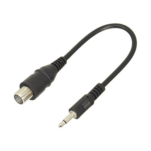 ※併売のため、在庫切れの際はご了承ください。発送委託により倉庫業者がお届けする場合がございます※同軸ケーブルを小型テレビのアンテナ端子に繋ぎます。F型コネクタ⇔3.5mmミニプラグ使用帯域:76~770MHz直径2.5mmミニタイプにはご使...