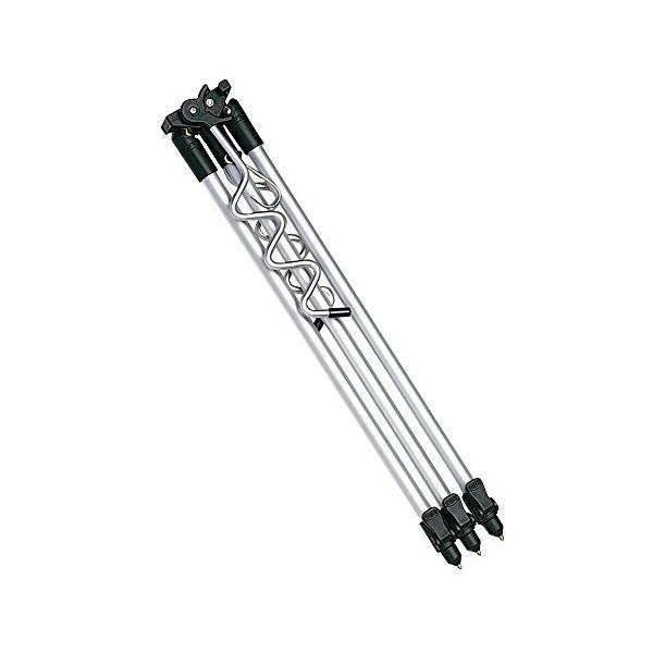 第一精工ロッドホルダー(竿受け) サーフ三脚レバー式 DX3号 釣り シルバー