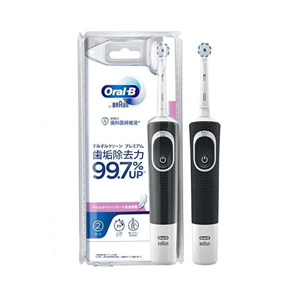 他サイト： ブラウン オーラルB すみずみクリーンプレミアム 電動歯ブラシ D1004132BKの商品画像