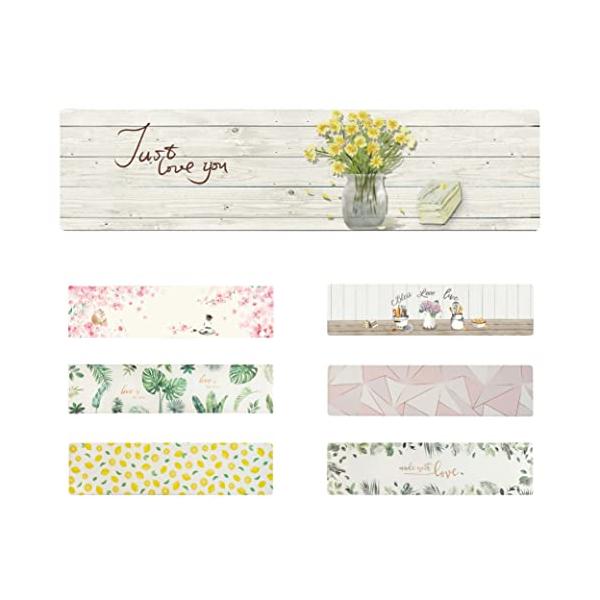 他サイト： RECYCOキッチンマット 塩化ビニル製 PVC台所低反発マット 滑り止め 抗菌 防炎 撥水 防音 ロボット掃除機対応 拭ける 洗濯不要 45X180の商品画像