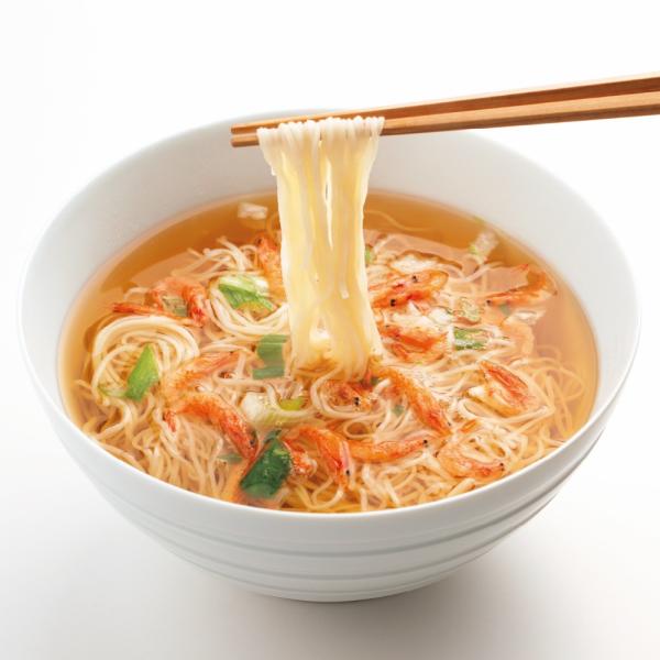 家庭画報のえびめん(1食分) 累計100万食突破  静岡由比産桜えび使用