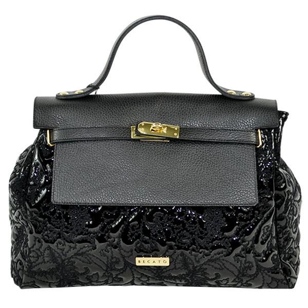 �C�^���A �o�b�O BECATO CONSUELO �h�J�G�i�����o�b�O �V�����_�[�X�g���b�v�t �� ��������