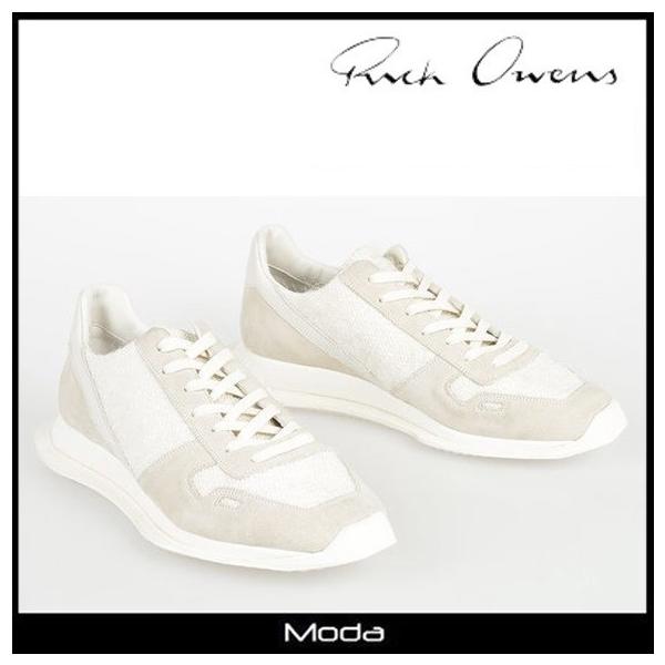 Rick Owens リックオウエンス スニーカー メンズ 白 ホワイト ローカット レースアップ Pymr Go Th