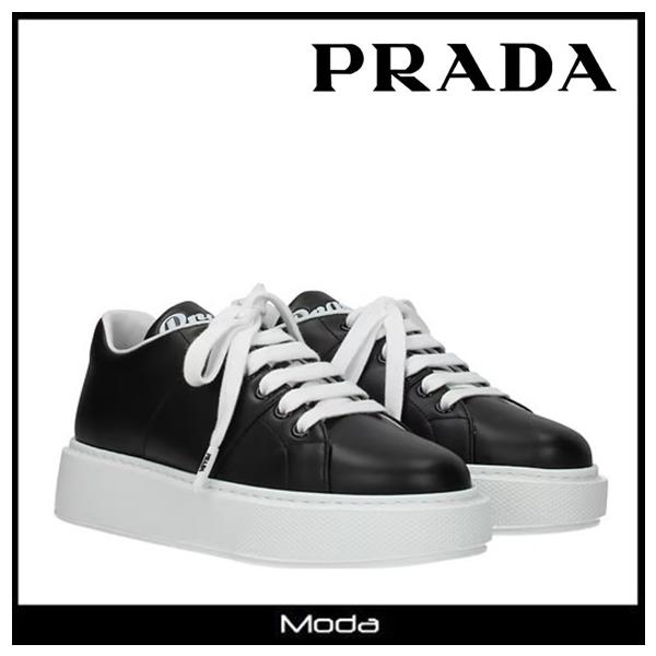 プラダ スニーカー レディース 黒 ブラック Prada 靴 厚底 ローカット Buyee Servicio De Proxy Japones Buyee Compra En Japon