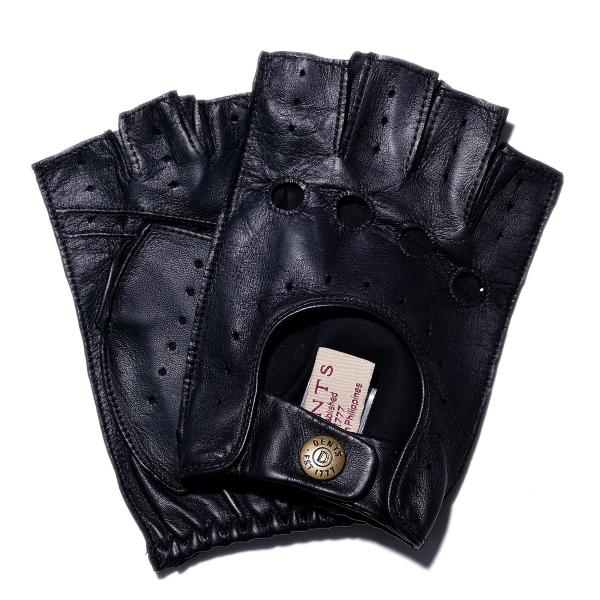 DENTS（デンツ） カットオフ ドライビング グローブ 5-1009 BLACK