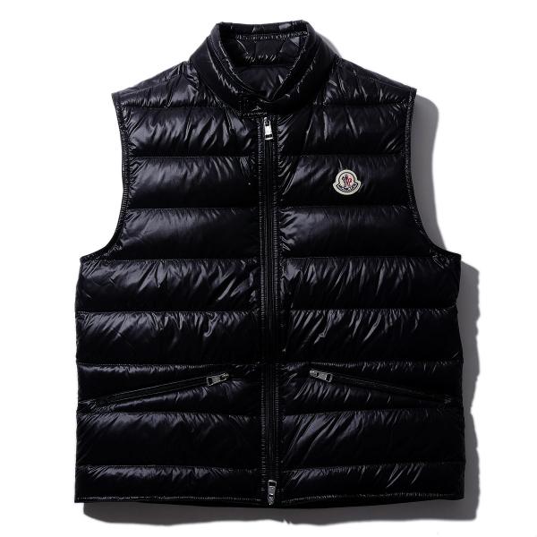 モンクレール ロングシーズン ダウンベスト ジレ GUI 999 ブラック MONCLER メンズ ブランド 高級 大きいサイズ 2026SS 2026年春夏