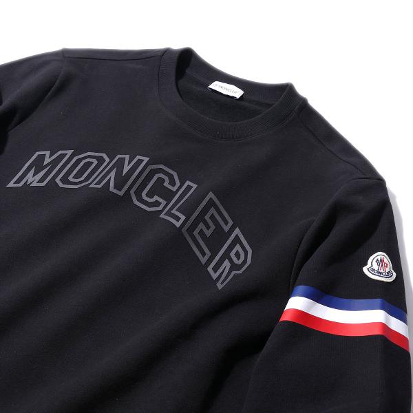 MONCLER モンクレール スウェットシャツ 8G00005 999ブラック MONCLER モンクレール スウェットシャツ 8G00005 999ブラック