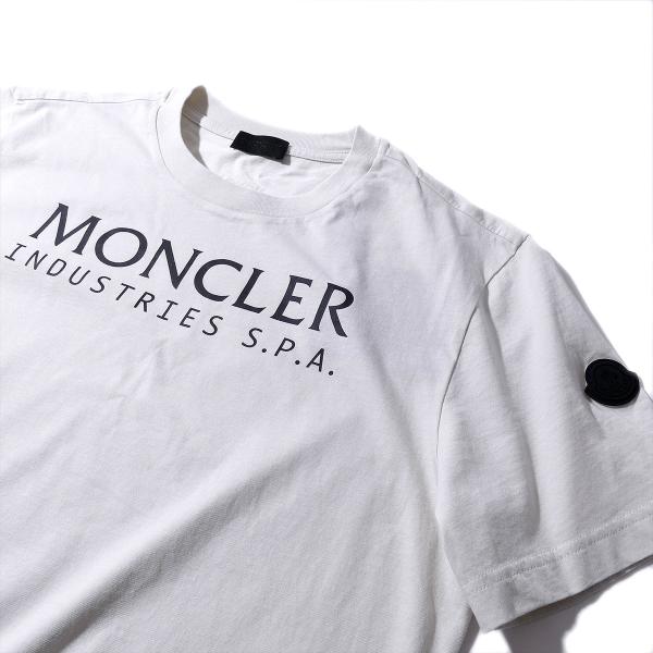 MONCLER モンクレール Tシャツ 8C00014 90Dアイスグレー メンズ