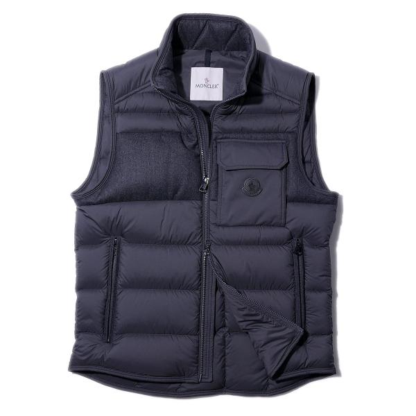MONCLER モンクレール ダウンベスト ESTAGNOUS 927グレー メンズ MONCLER モンクレール ダウンベスト ESTAGNOUS 927グレー メンズ