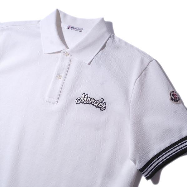 MONCLER（モンクレール） ポロシャツ MONCLER 8A00006 034ホワイト