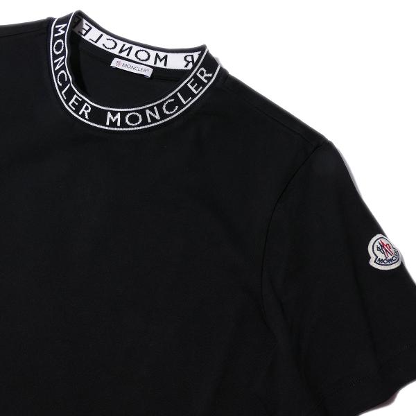 MONCLER（モンクレール） Tシャツ MONCLER 8C00031 999ブラック メンズ