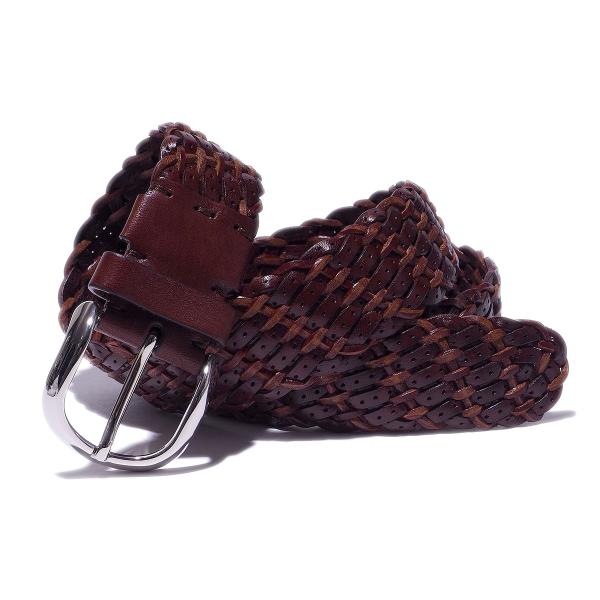 BRUNELLO CUCINELLI（ブルネロクチネリ） レザーメッシュベルト