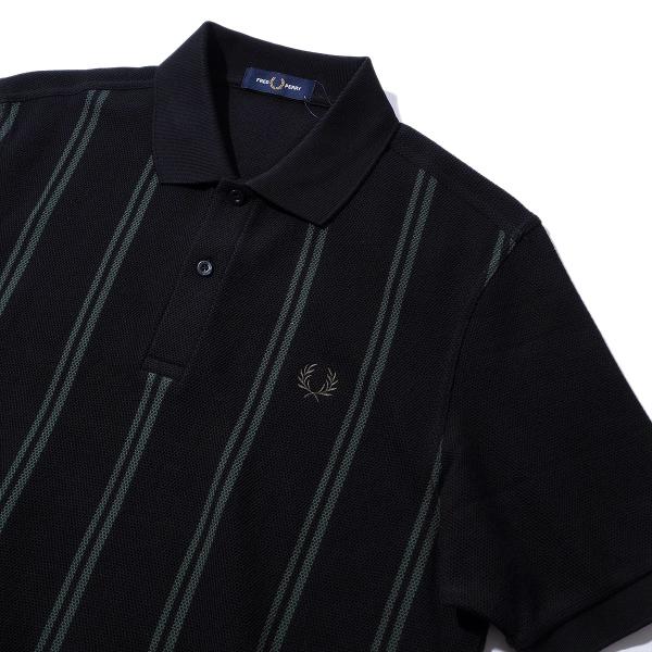 FRED PERRY（フレッドペリー） ストライプポロシャツ M9881 FRED PERRY