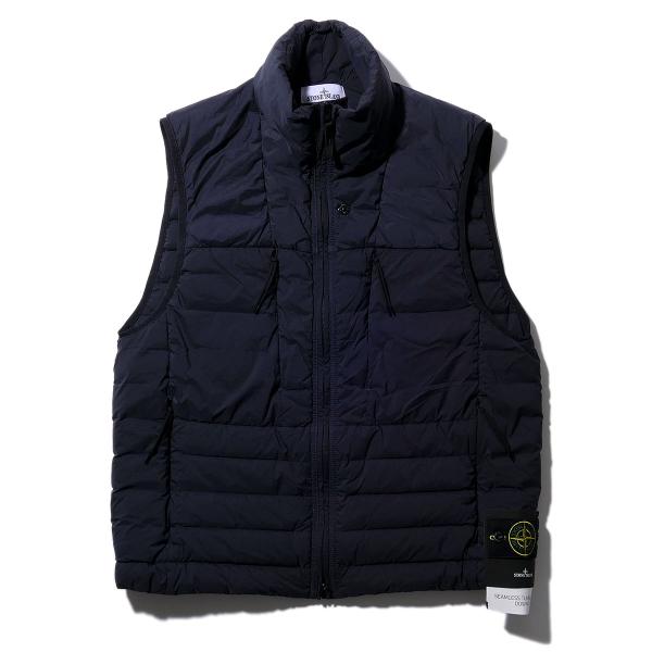 STONE ISLAND（ストーン アイランド） ダウンベスト G100004 ネイビー