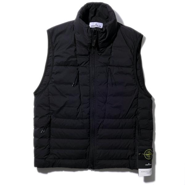 STONE ISLAND（ストーン アイランド） ダウンベスト G100004 ブラック