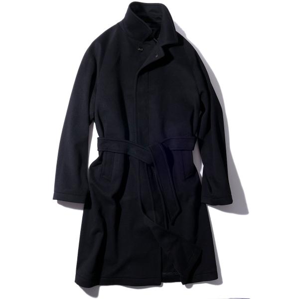 カシミヤ100％ ダブルブレステッド ブラック ロングコート サイズL〜XL TAGLIATORE（タリアトーレ） カシミヤ100％ コート SALOMON 350002U