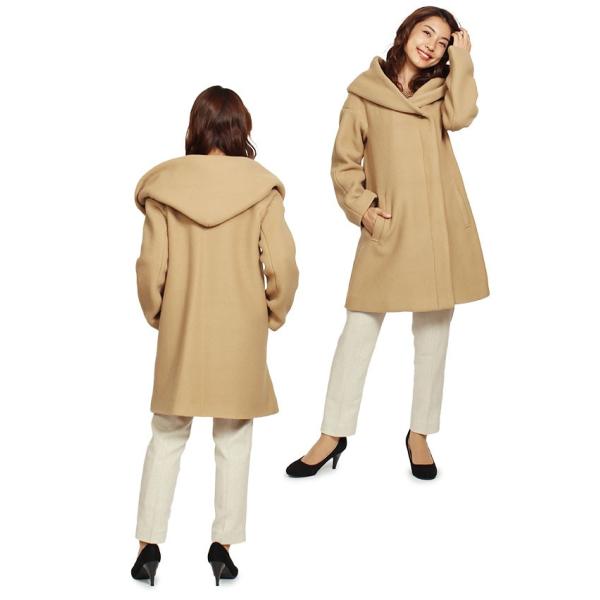 コート レディース 秋冬 暖かい ロングコート 冬 Aライン フード付き チェスターコート ロング ウール調 40代 軽い アウター Buyee 日本代购平台 产品购物网站大全 Buyee一站式代购 Bot Online