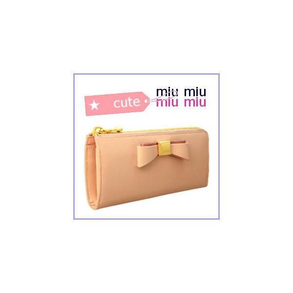 Miumiu ミュウミュウ 財布 サイフ さいふ Miumiu 財布 長財布 新作 リボン ピンク 5m11 Buyee Buyee Japanese Proxy Service Buy From Japan Bot Online