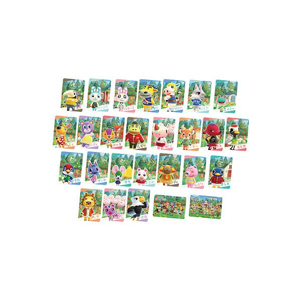 あつまれ どうぶつの森 カードグミ　第２弾 全２７種  バンダイ　コンプリート キャンディトイ　食玩