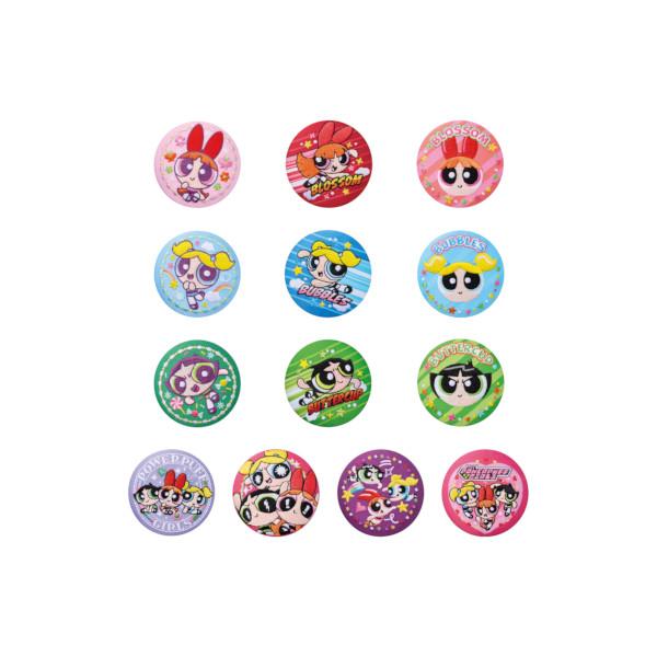 BANDAI（バンダイ） パワーパフ ガールズ 刺繍缶バッジビスケット 全