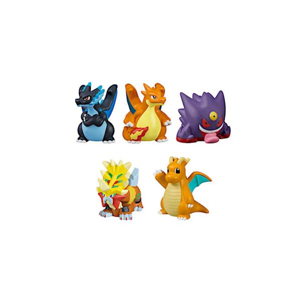 BANDAI ポケットモンスター ポケモンキッズ メガリザードンX＆メガ