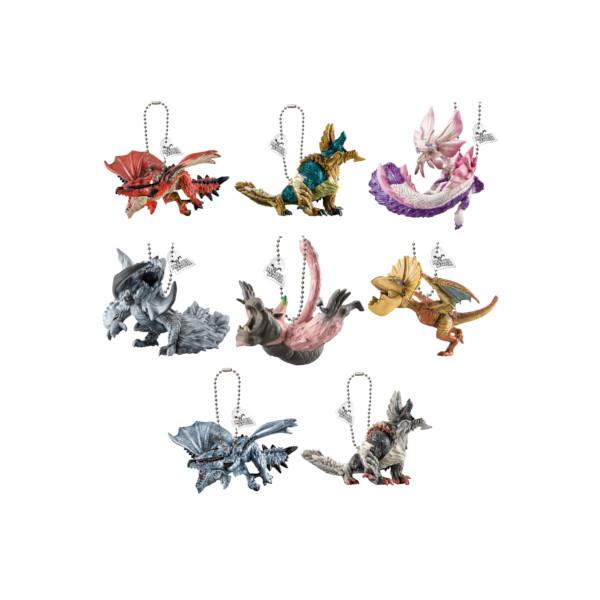モンスターハンター　マスコットチャームコレクション　全8種　フルコンプリート BANDAI（バンダイ） モンスターハンター マスコットチャーム