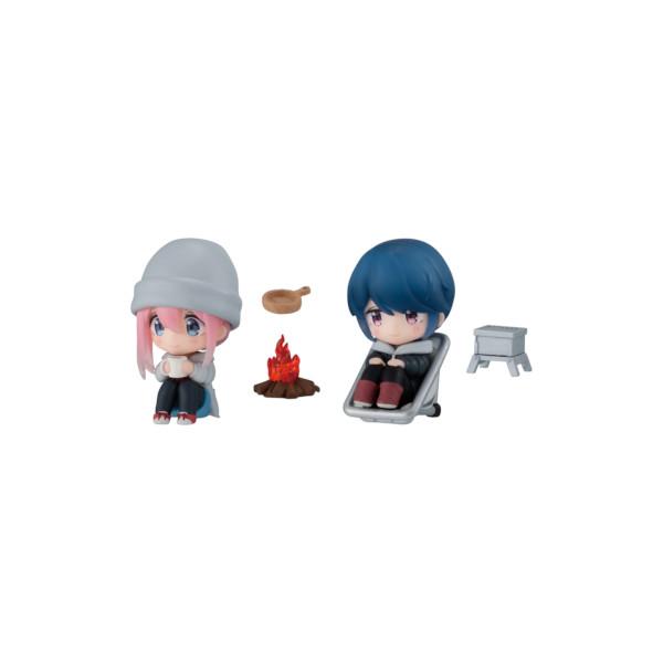 ゆるキャン△ SEASON３ COLLECTION より　２種(各務原 なでしこ/志摩 リン)  バンダイ キャンディトイ　食玩