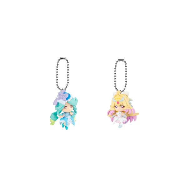 プリキュア 名探偵プリキュア！マスコット パート２ より　２種(キュアエクレール/キュアアルカナ)  バンダイ キャンディトイ　食玩