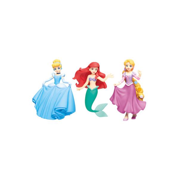 ディズニー Disneyプリュネルドール パート１　全３種  バンダイ　ディズニープリンセス キャンディトイ　食玩