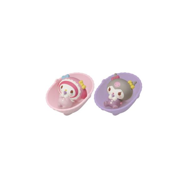 サンリオ SANRIO CHARACTERS BABY FRIENDS より　２種(マイメロディ/クロミ)  バンダイ キャンディトイ　食玩
