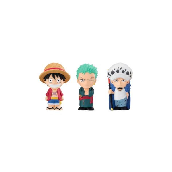 BANDAI（バンダイ） ワンピース ソフビッツ ワンピース より 3種
