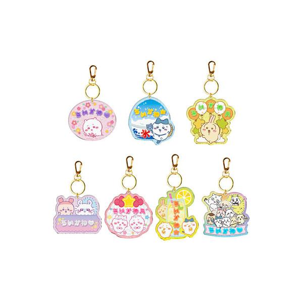 ちいかわ　パチパチデコネーム　全7種類フルコンプセット　新品 全7種セット〕バンダイ ちいかわ パチパチデコネーム 7種7個