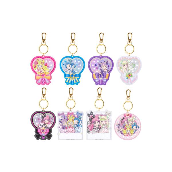 プリキュア キミとアイドルプリキュア♪ パチパチプリキュアデコネーム 全８種  バンダイ キャンディトイ　食玩