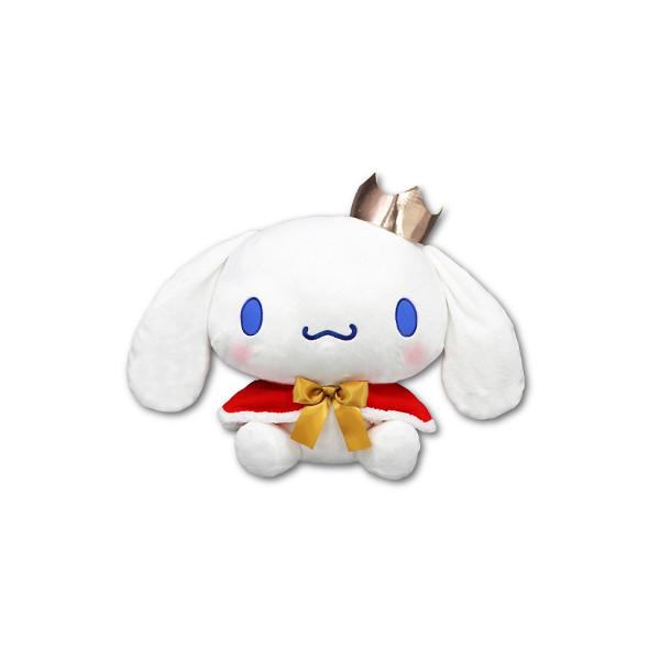希少　レア　サンリオ　シナモロール　非売品プライズBIGぬいぐるみ&皿 Amazon.co.jp: シナモロール 大きな星の瞳 BIGぬいぐるみ 4月