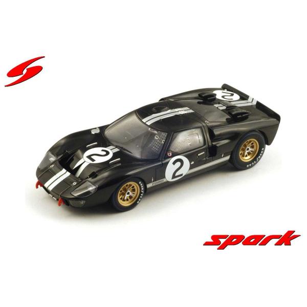 輝い 新品 Amon フォード ルマン C Mclaren 1966 ドライバー B Mans Le 24h Winner No 2 Mk2 Ford Spark スパーク 1 43 レーシングカー Labelians Fr