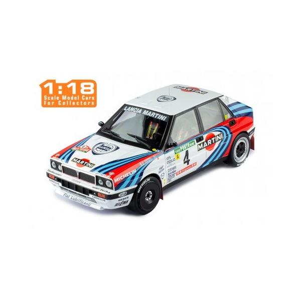 ixo models 1/18 (18RMC064B) Lancia Delta Integrale 16V #4 2nd Rally Portugal 1990