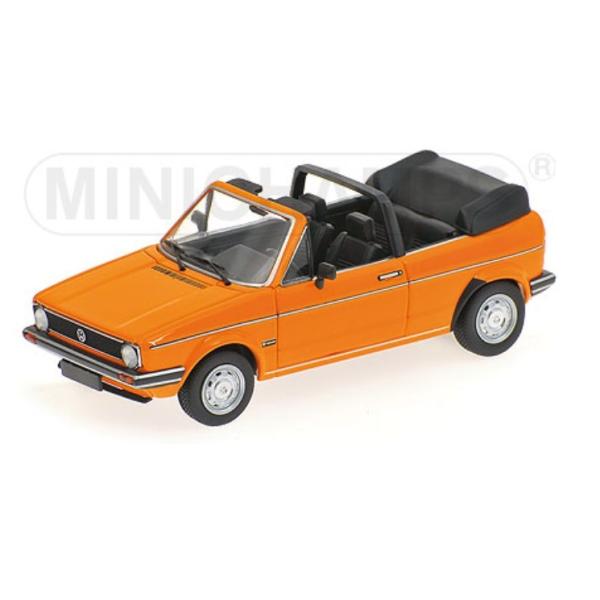 MINICHAMPS 1/43 (400 055131) VOLKSWAGEN GOLF I CABRIOLET 1980 ORANGE