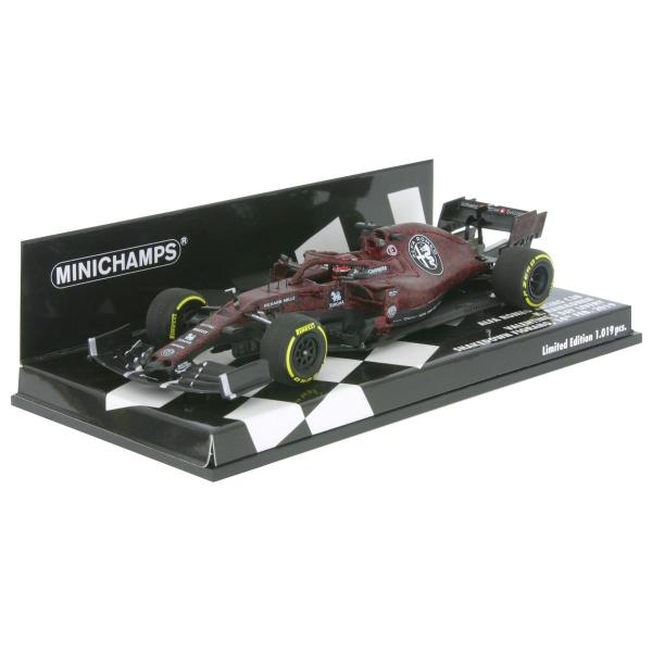 MINICHAMPS 1/43 (417199007) Alfaromeo Racing C38 VALENTINES DAY TEST 2019 Kimi Raikkonen