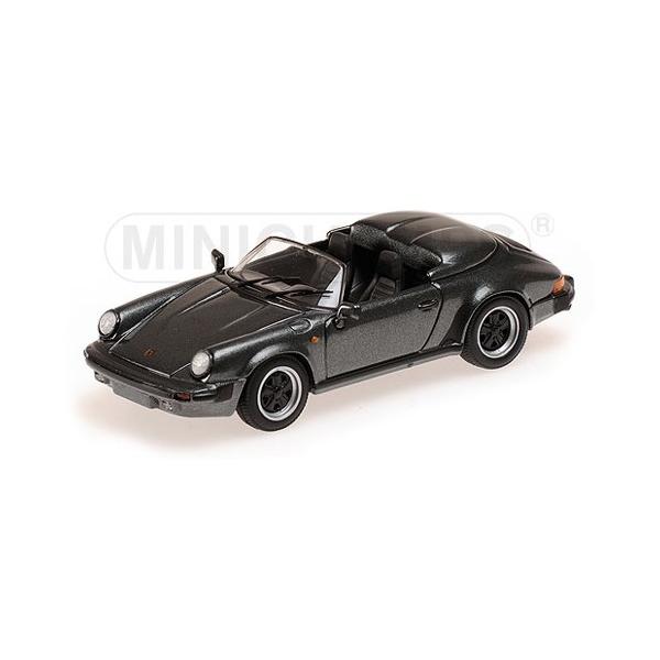 MINICHAMPS 1/43 (430066135) PORSCHE 911 SPEEDSTER 1988 GREY METALLIC