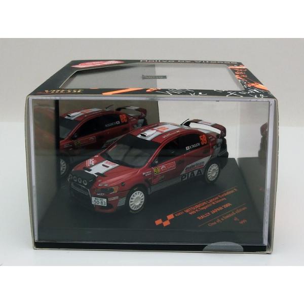 1/43�@VITESSE�@�~�j�J�[ �O�H MITSUBISHI LANCER EVOLUTION X #59 Rally JAPAN 2008