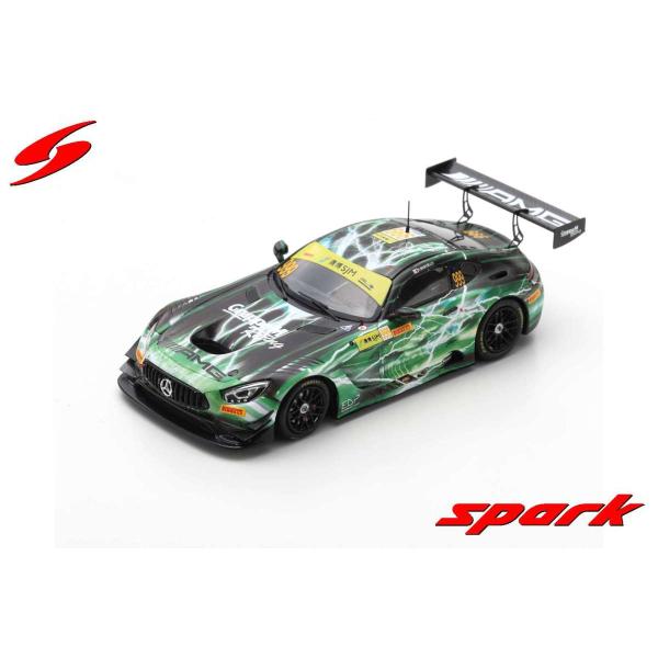 Spark 1/43 (43MC19) Mercedes-AMG GT3 #999 Mercedes-AMG Team GruppeM Racing Winner FIA GT World Cup Macau 2019