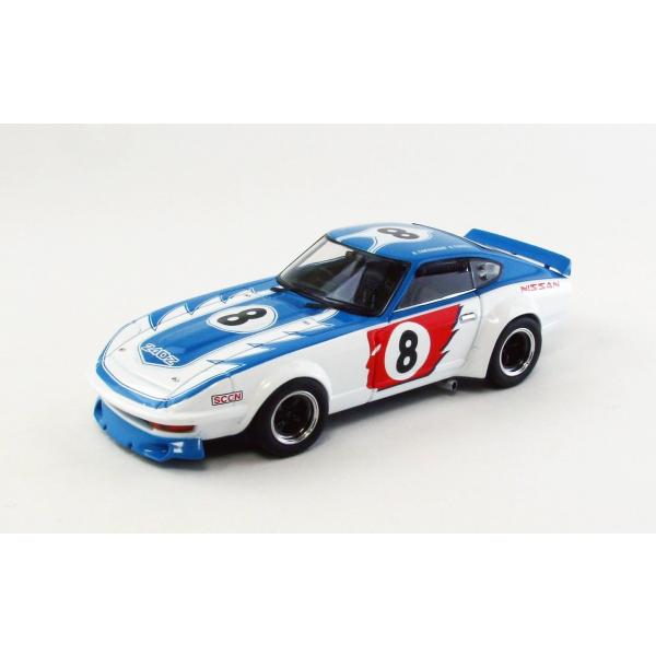 EBBRO 1/43 (44950) NISSAN FAIRLADY Z 240ZR 1973 Fuji 1,000km No. 8