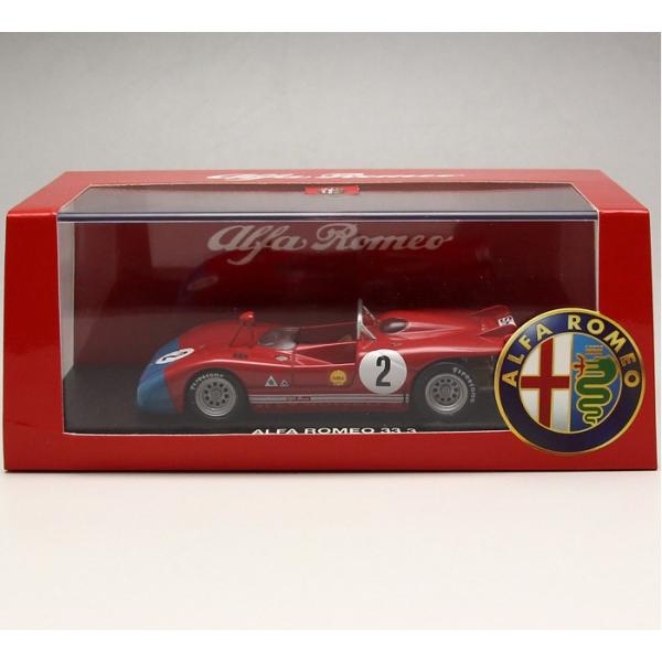 1/43@M4 ~jJ[ At@I *ALFAROMEO 33.3 Buenos Aires 1971