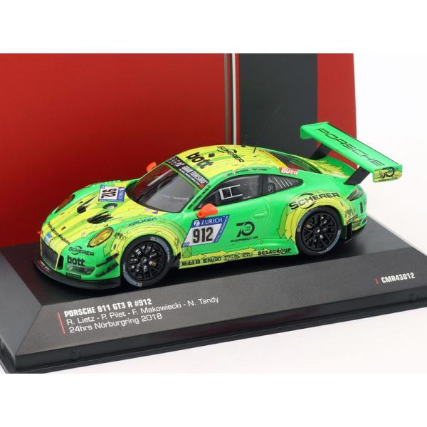 CMRiClassic Model REPLICARSj 1/43 (CMR43012) PORSCHE 911 GT3R #9 Winner 24h Nurburgring 2018