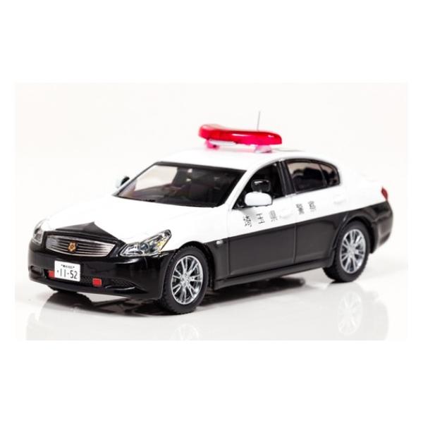 レイズヒコセブン日産スカイラインGT-R R32埼玉県警察高速道路交通警察隊車両 1/43 日産 スカイライン GT-R (R32) 1993 埼玉県警察高速道路