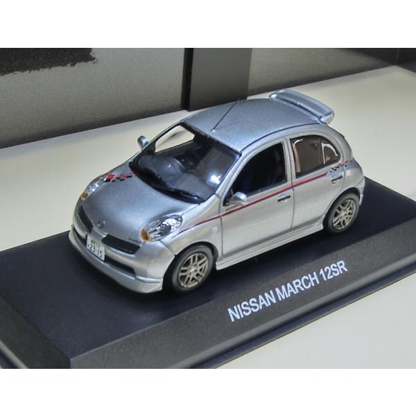 1 43 京商 ミニカー日産 マーチ 12sr ニスモストライプ シルバーnissan March 12sr With Nismo Stripe Silver Buyee Buyee Japanese Proxy Service Buy From Japan Bot Online