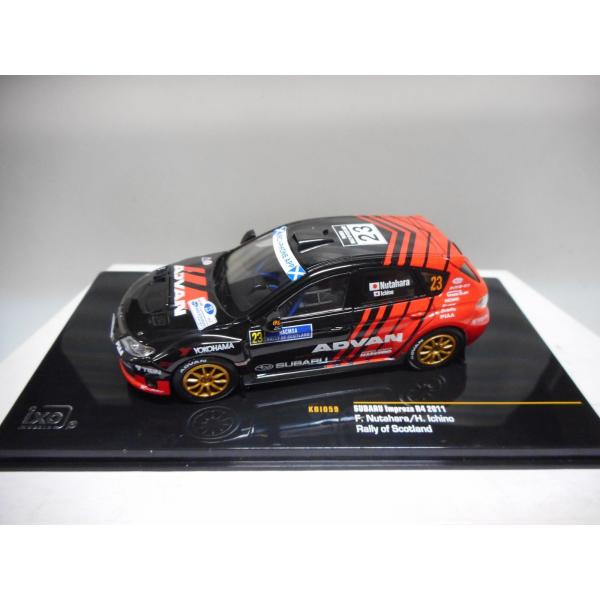 ixo models 1/43 (KBI059) SUBARU Impreza R4 #23 2011 Rally Scotland