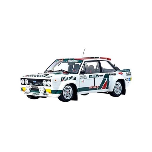 KYOSHO 1/18 (KS08376B) FIAT 131 Abarth Rally #1 Portugal Rally 1978